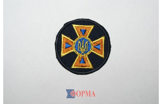 Кокарда ДСНС (на липучці)