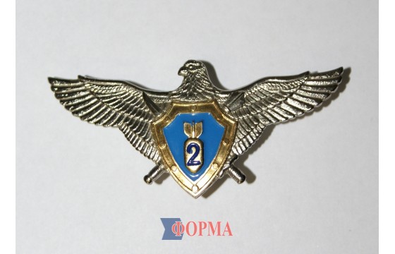Нагрудний знак класності льотчик-штурман 2-й клас