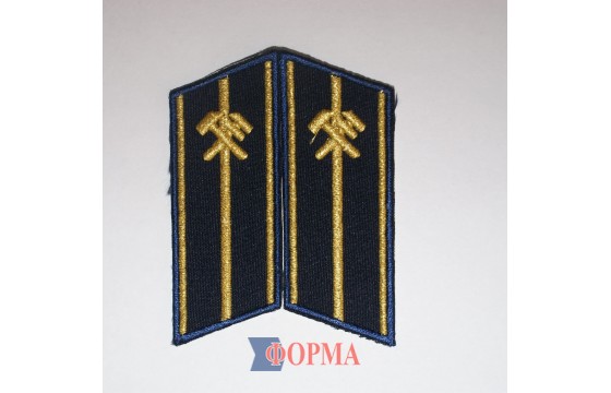 Петлиці залізниці на кітель молодшого офіцерського складу